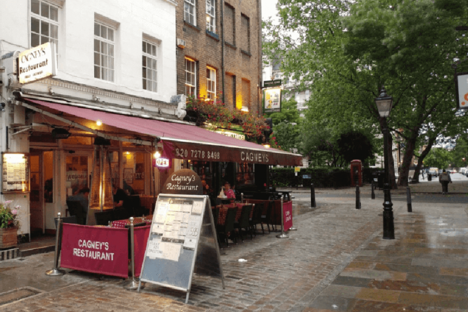 Trellows Review Cagney's Restaurant - WC1N